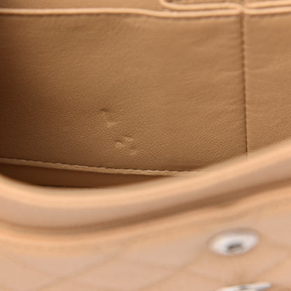 Chanel Caviar Quilted Medium Double Flap Beige 11 of 12