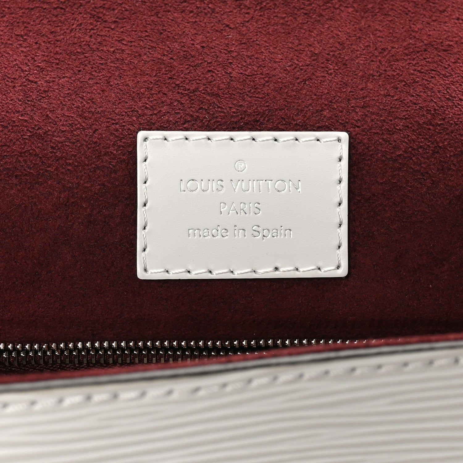 Louis Vuitton Epi Grenelle MM White 6 of 9