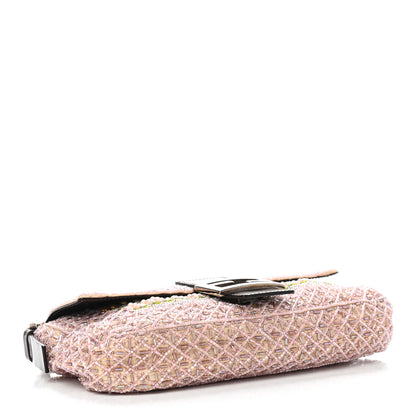 Fendi Beaded Baguette Pink Multicolor 4 of 12