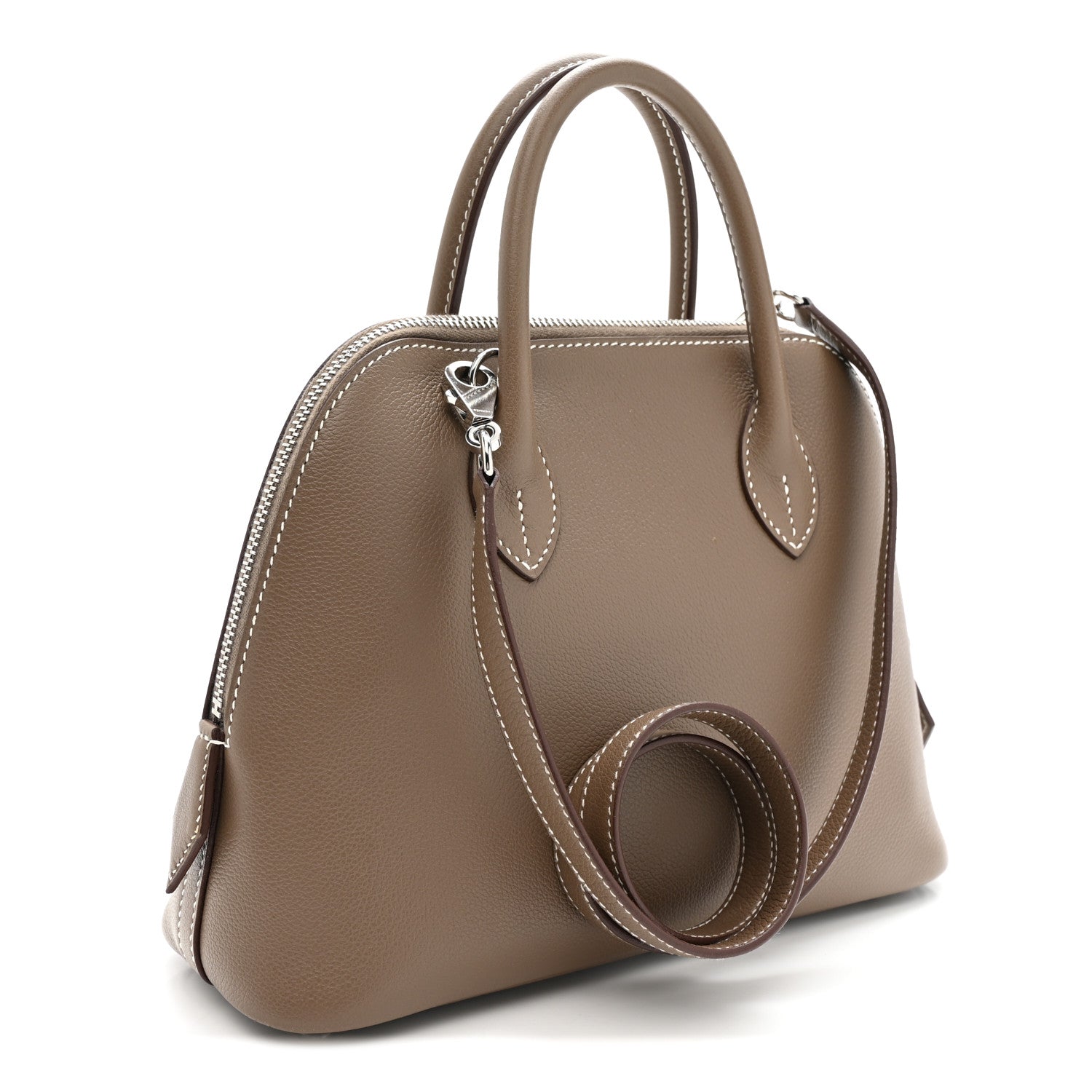 Hermes Evercolor Verso 1923 Bolide 25 Etoupe Gris Perle 3 of 9