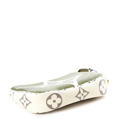 Louis Vuitton Monogram Giant Micro Pochette Accessories Kaki White 3 of 10