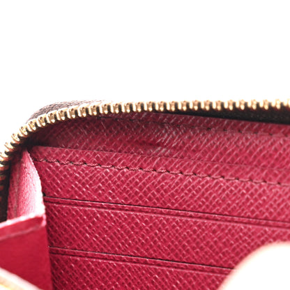Louis Vuitton Monogram Clemence Wallet Fuchsia 11 of 12