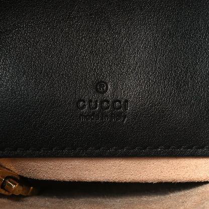 Gucci Calfskin Matelasse Mini GG Marmont 2.0 Bucket Bag Black 6 of 11