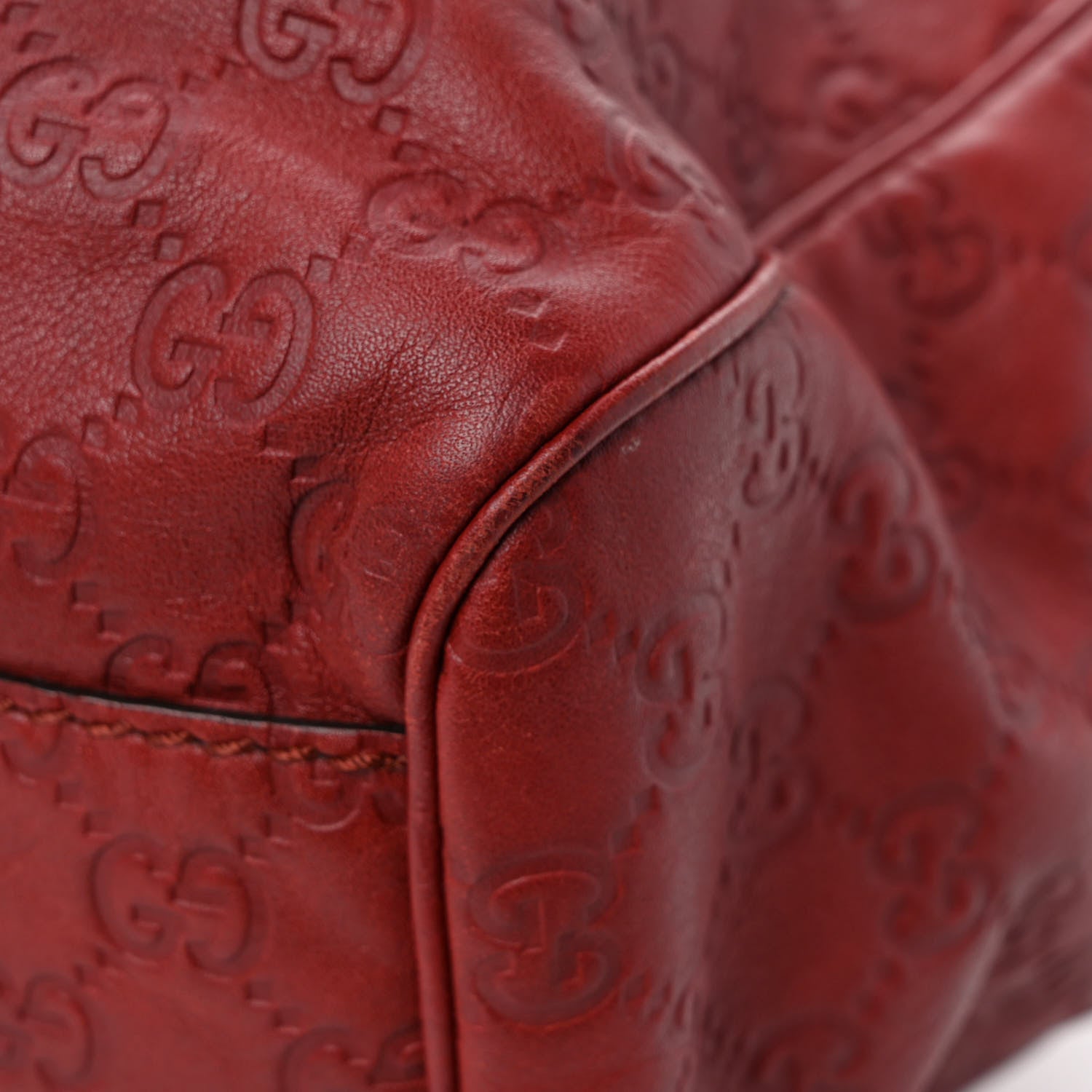 Gucci Guccissima Medium Sukey Tote Raspberry Candy 11 of 12