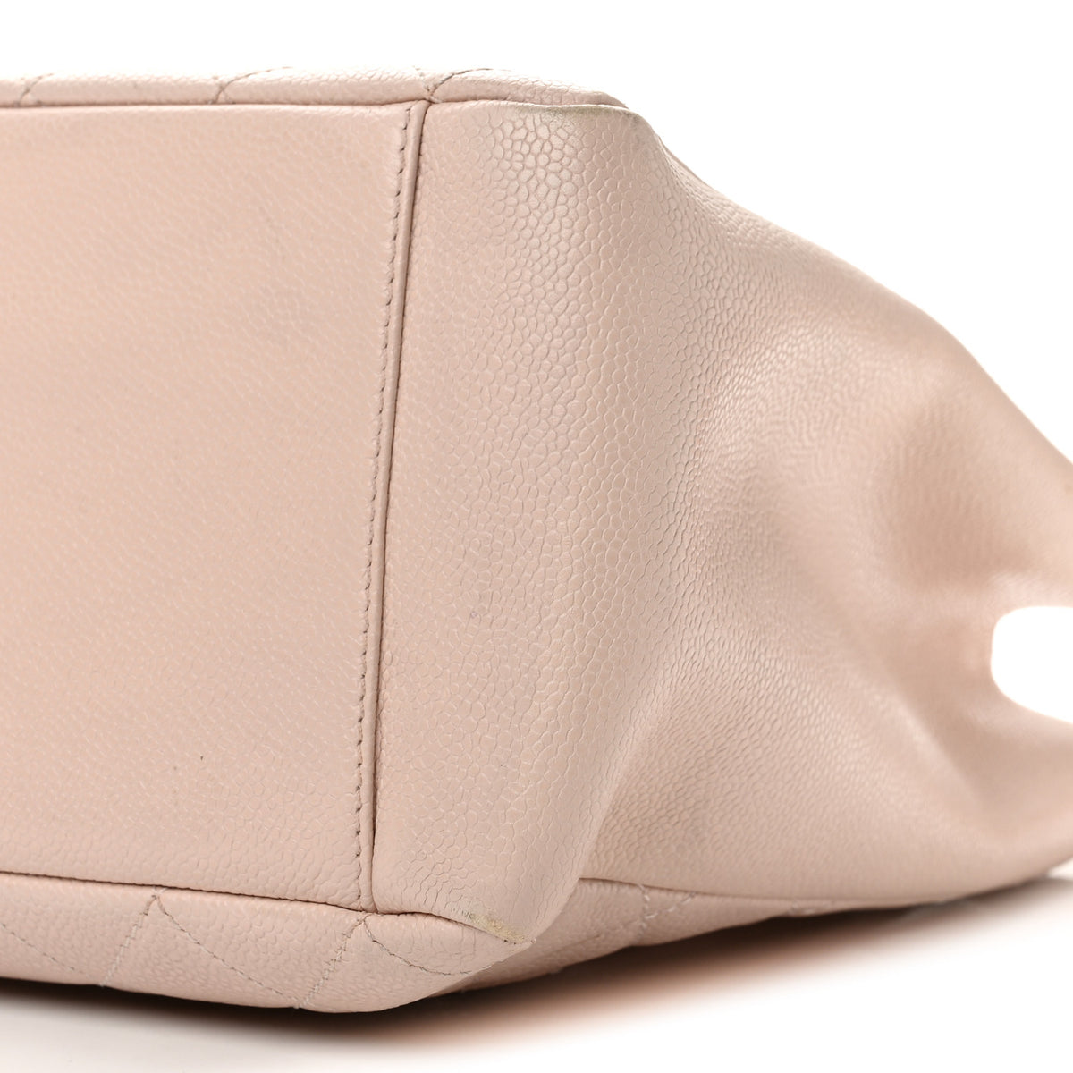 Caviar Quilted Grand Shopping Tote GST Light Pink