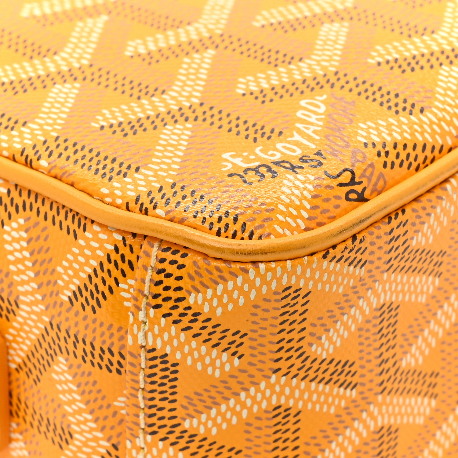 Goyard Goyardine Sac Cap Vert Yellow 11 of 12
