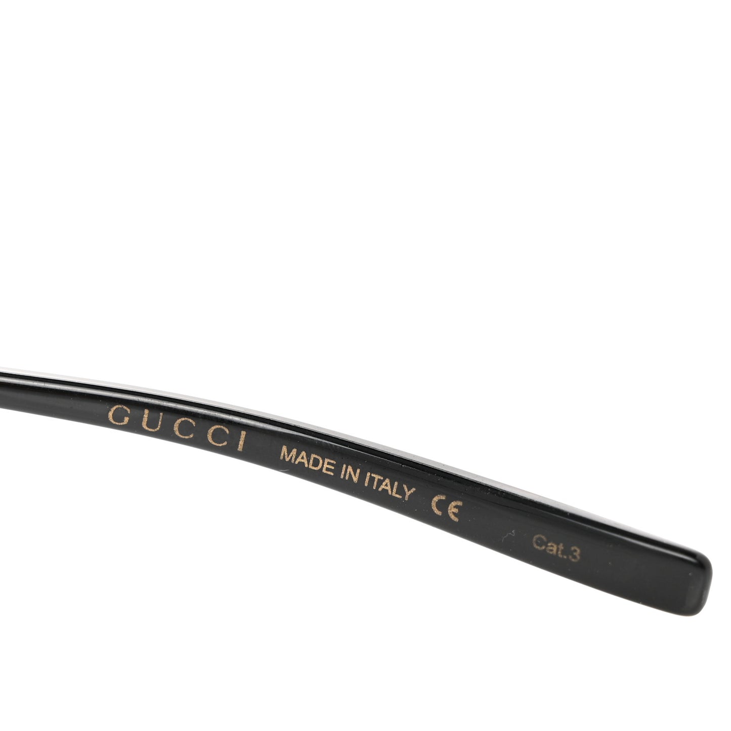 Acetate GG Cat Eye Sunglasses GG0617S Black