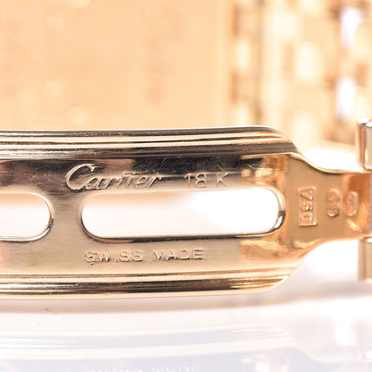 Cartier 18K Yellow Gold 22mm Panthere Quartz Watch 7 of 9