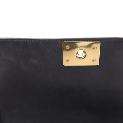 Chanel Lambskin Quilted Medium Boy Flap Black 13 of 16