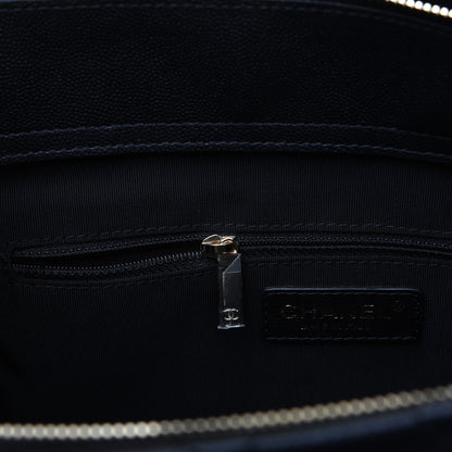 Chanel Caviar Quilted Rolled Up Tote Black 10 of 14