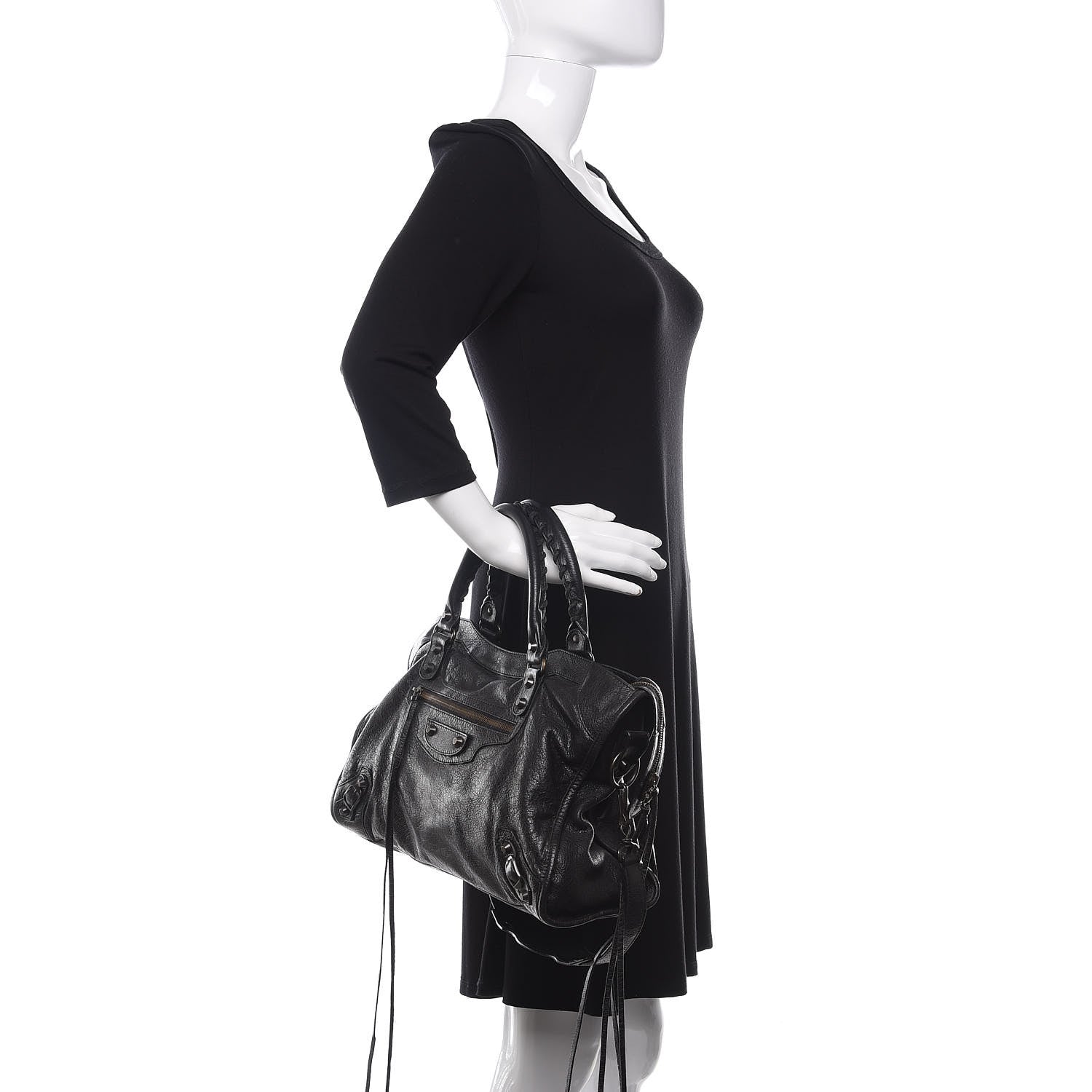 Balenciaga Agneau Classic Hardware City Black 2 of 10