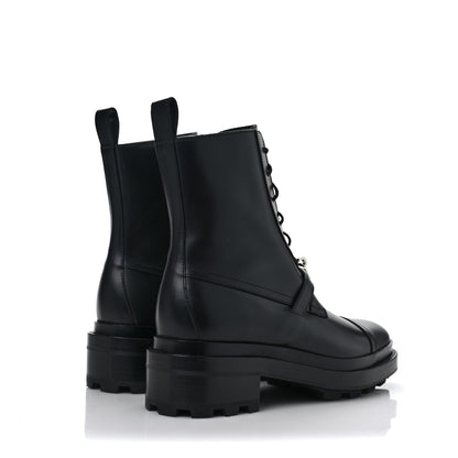 Hermes Glossed Calfskin Funk Ankle Boots 39 Black 4 of 10