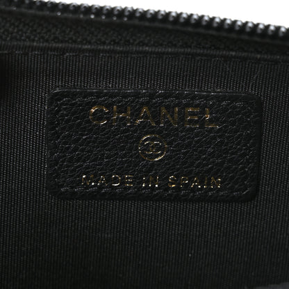 Chanel Calfskin CC Key Holder Case Black 6 of 7