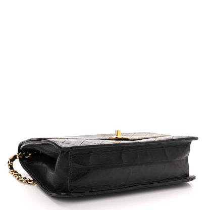 Chanel Lambskin Quilted Medium Single Flap Black 4 of 13