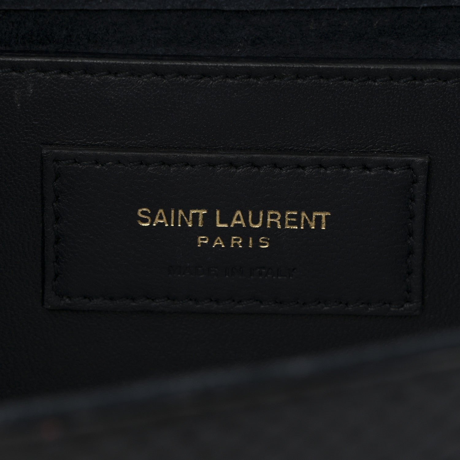 Saint Laurent Snakeskin Medium Classic Monogram Kate Tassel Satchel Marine 6 of 10