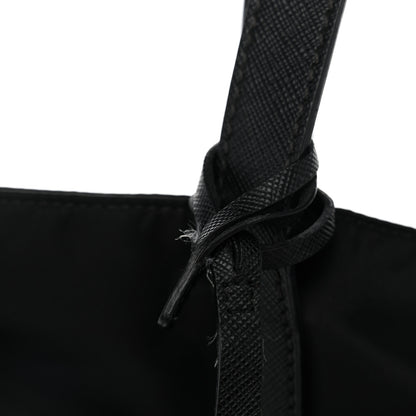 Prada X JAMES JEAN Tessuto Nylon Patch Shopping Tote Black 12 of 12