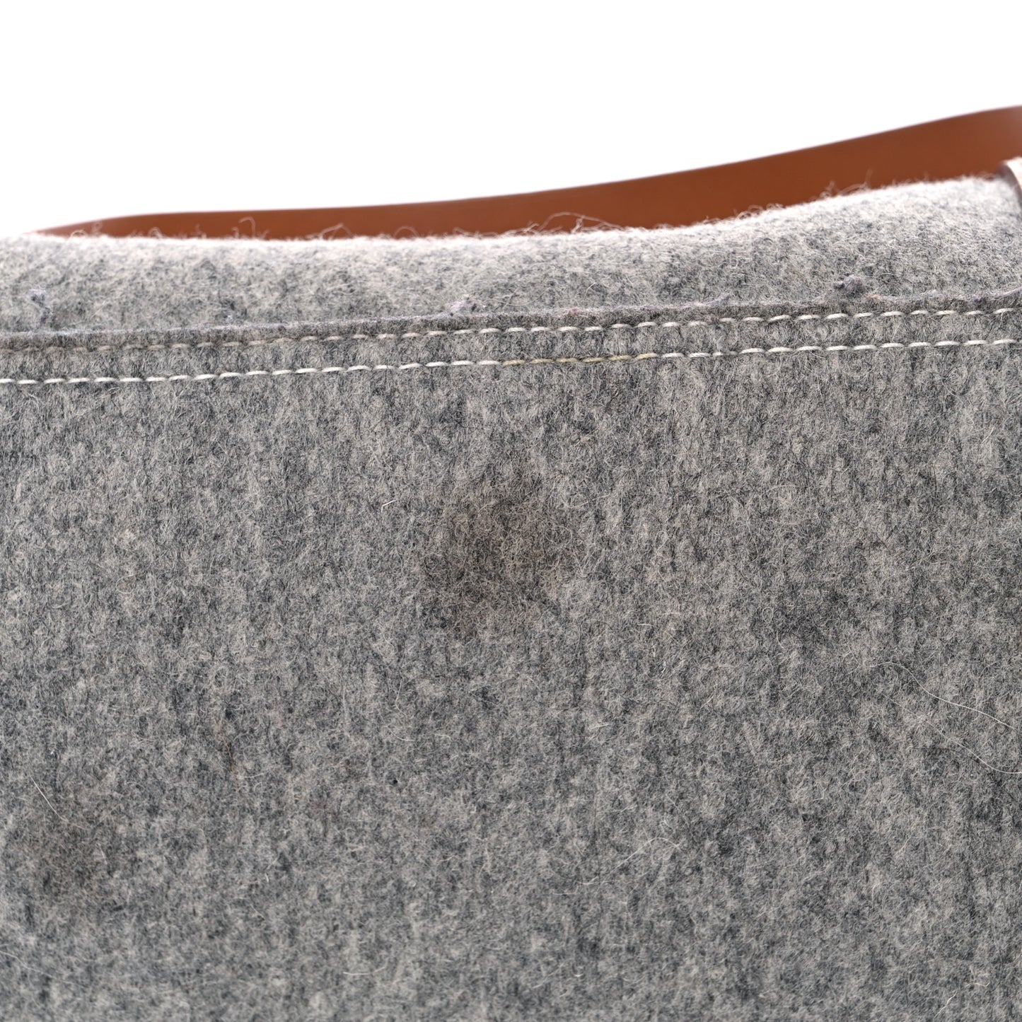 Feutre Vache Hunter Cabalicol Tote Gris Clair Gold