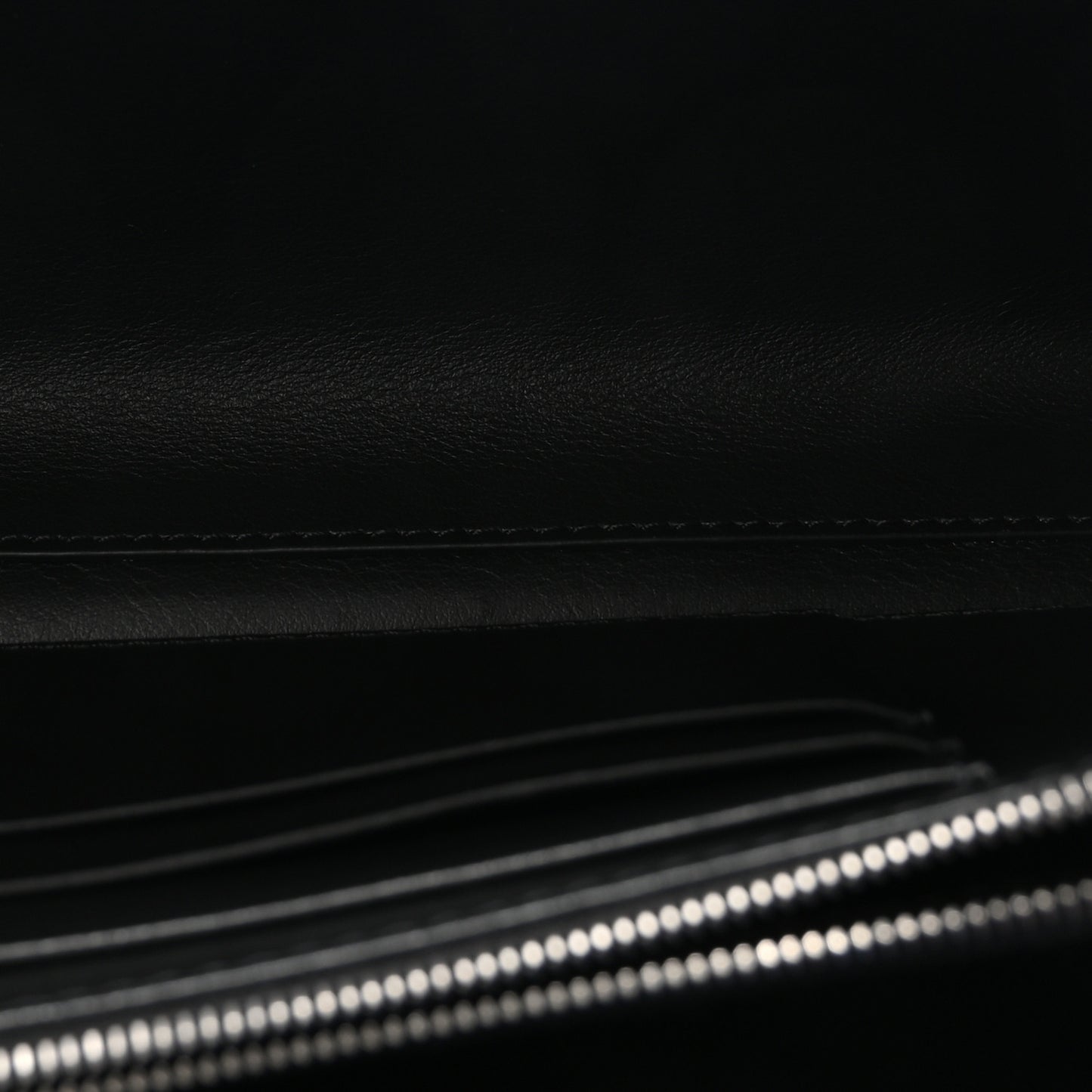 Matte Aluminum Personal Cross-Body Bag Black