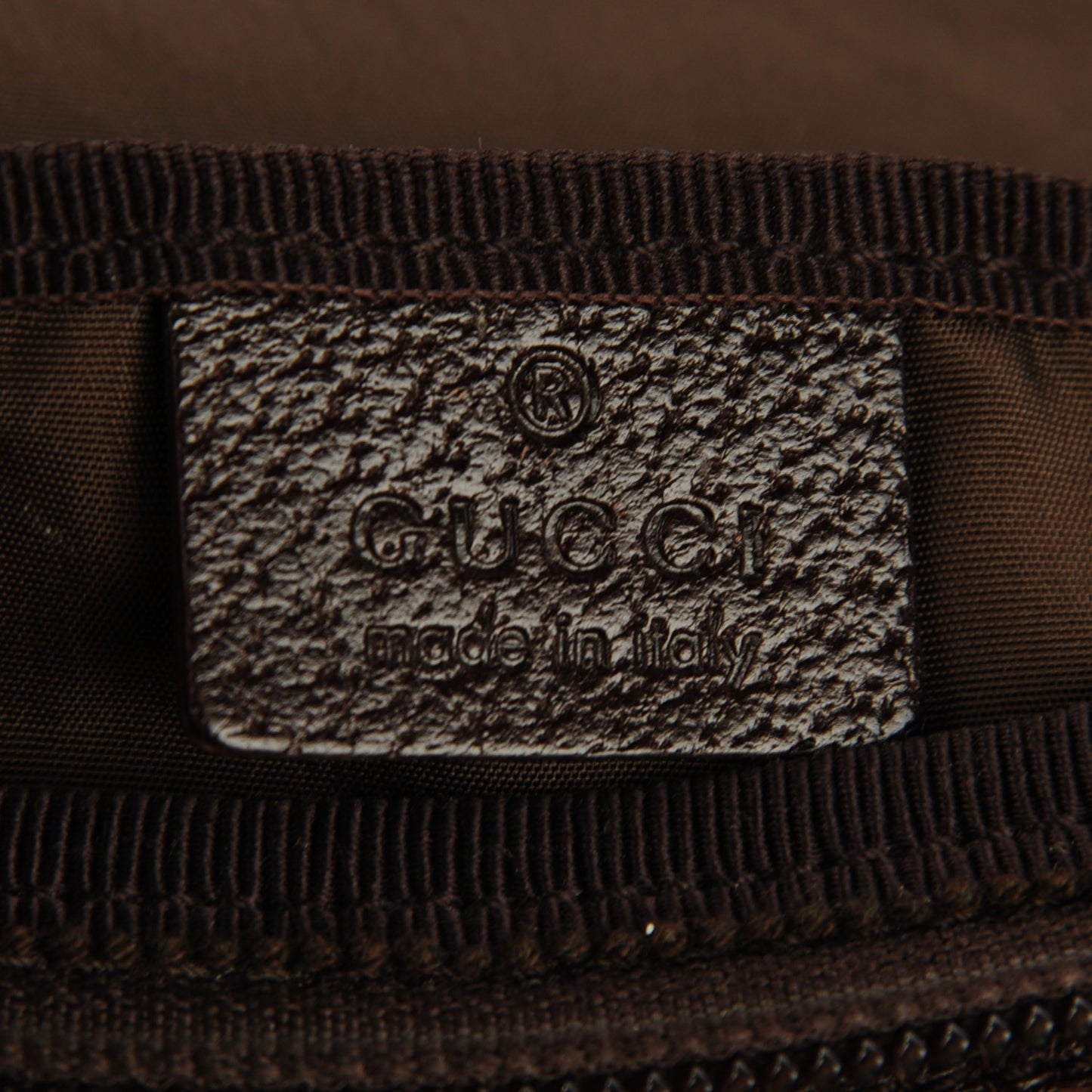 Monogram Natural Pigskin Large Diaper Bag Beige Ebony Cocoa Dark Chocolate
