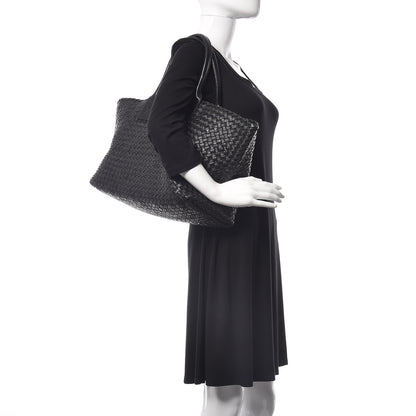 Bottega Veneta Nappa Intrecciato Medium Cabat Black 2 of 10