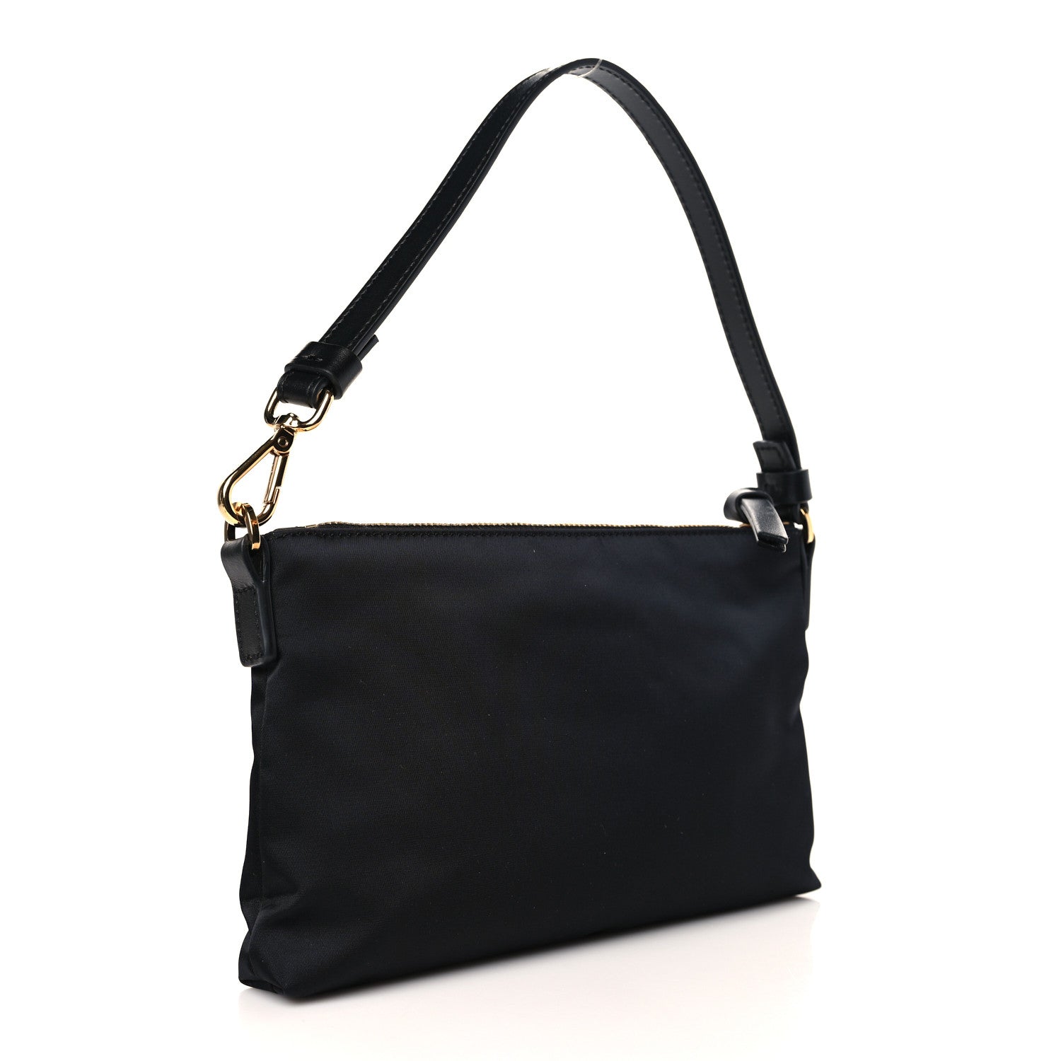 Versace Nylon Tribute Icon Flat Pouch Black 3 of 8