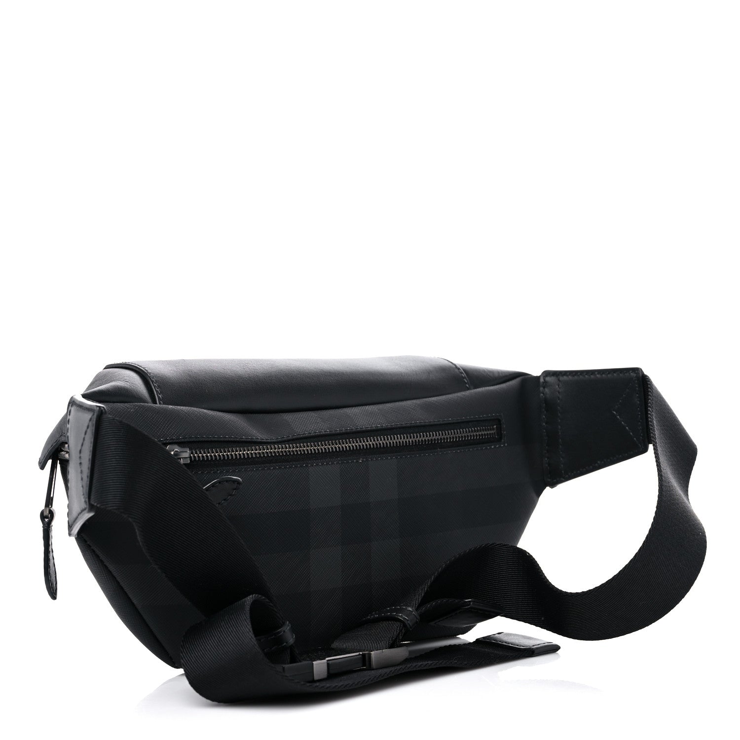Burberry Charcoal Check Calfskin Sonny Bum Bag Charcoal 3 of 12