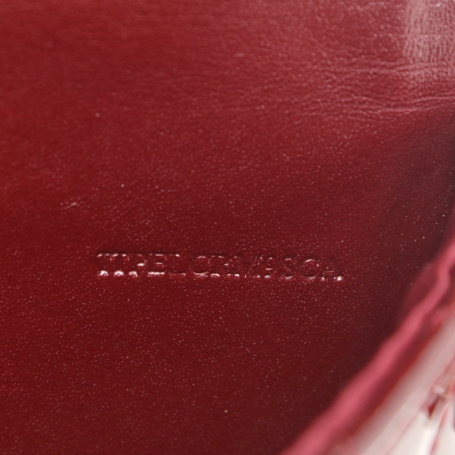 Burberry Patent Calfskin Quilted Mini Crossbody Bag Dark Red 6 of 15