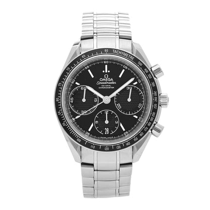 Omega Stainless Steel 40mm Speedmaster Racing Co-Axial Chronograph Automatic Watch Black 326.30.40.50.01.001 1 of 5