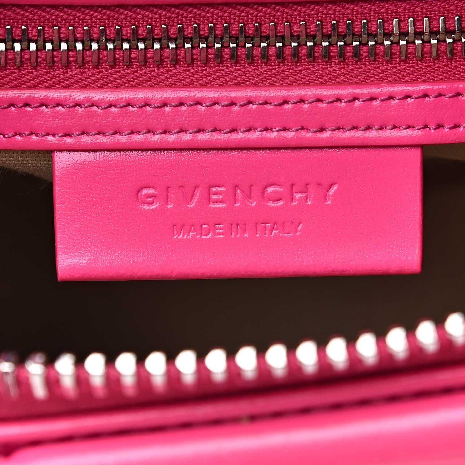Givenchy Shiny Lord Calfskin Mini Antigona Shocking Pink 6 of 12