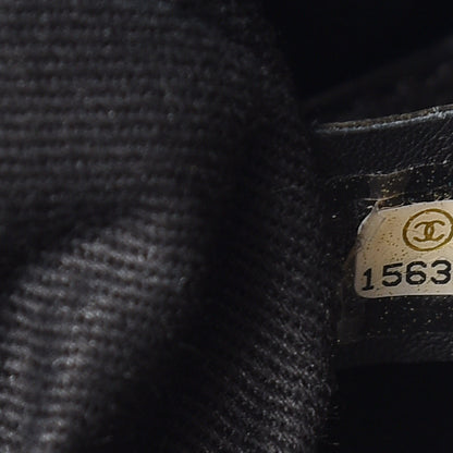 Chanel Calfskin Quilted In The Business North South Tote Black 7 of 15