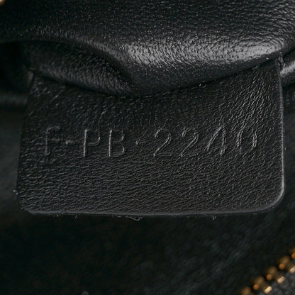 Celine Shiny Calfskin Medium Triomphe Black 7 of 11