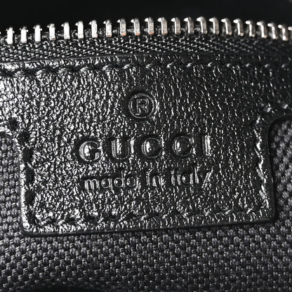 Gucci Sakai Be Green Calfskin Diagonal Stitched Medium Blondie Tote Black 6 of 10