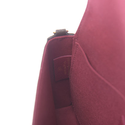 Louis Vuitton Monogram Pochette Felicie Chain Wallet Fuchsia 8 of 12