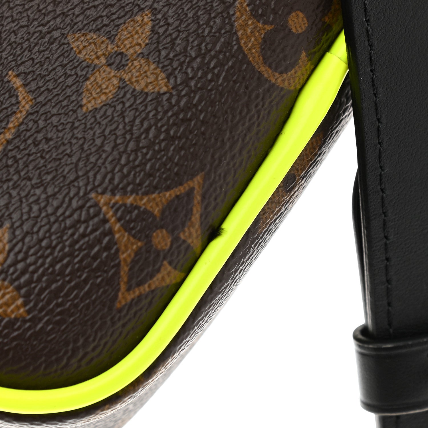 Louis Vuitton Monogram Macassar Christopher Wearable Wallet Fluorescent Yellow 9 of 9