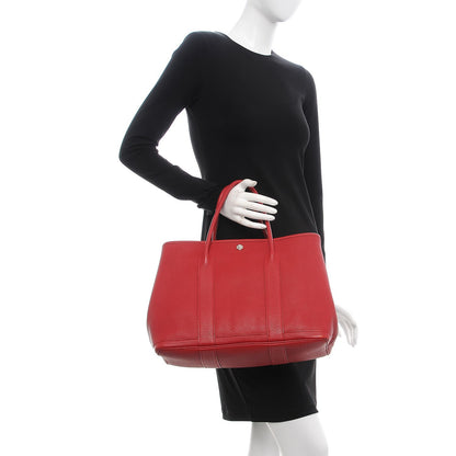 Hermes Negonda Garden Party 36 MM Rouge Casaque 2 of 12