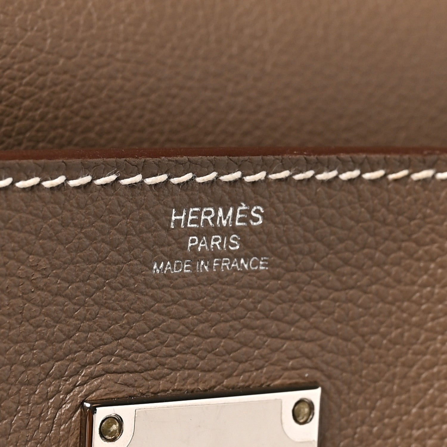 Hermes Evercolor Kelly Messenger PM Etoupe 5 of 10
