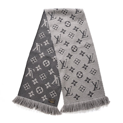 Louis Vuitton Wool Silk Logomania Scarf Verone 2 of 4