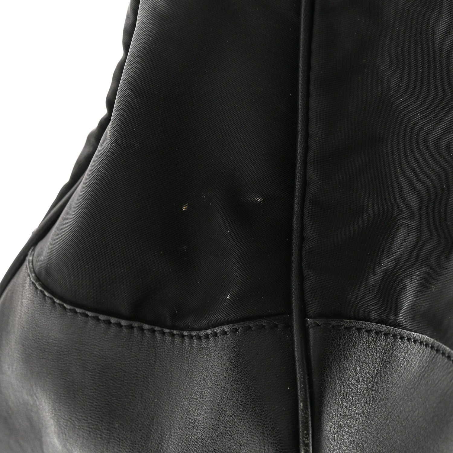 Prada Tessuto Nylon Hobo Black 12 of 13