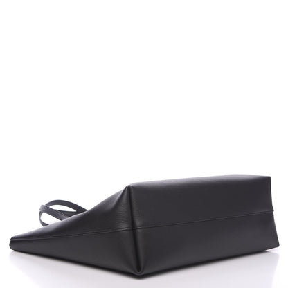 Saint Laurent Calfskin Large Shopping Tote Black 3 of 8