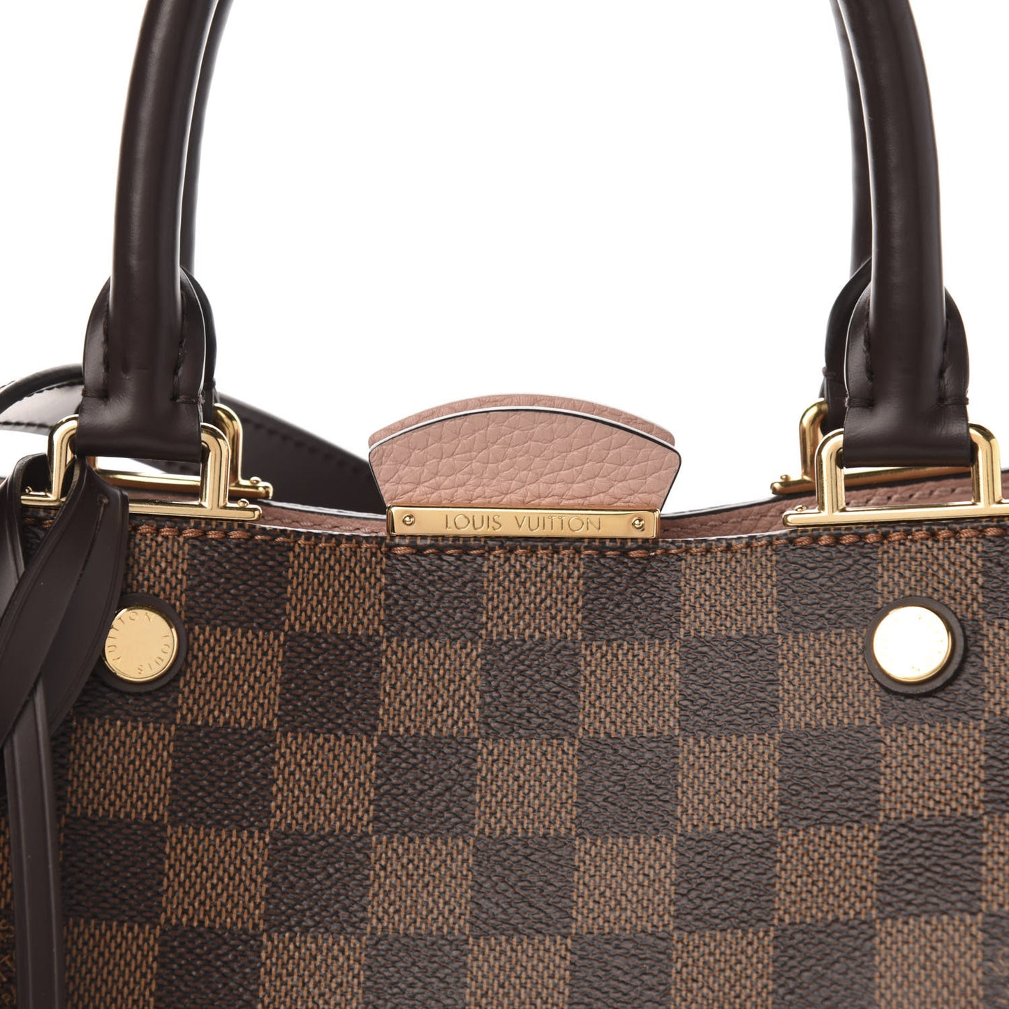 Damier Ebene Cuir Taurillon Brittany Magnolia