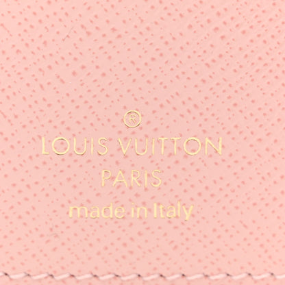 Louis Vuitton Damier Azur Victorine Wallet Rose Ballerine 6 of 6