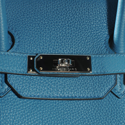 Hermes Togo Birkin 35 Cobalt Bleu 10 of 10