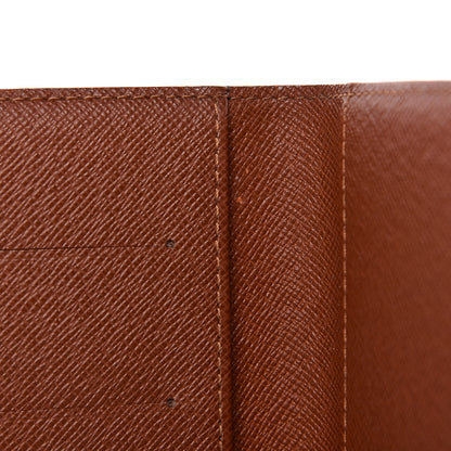 Louis Vuitton Monogram Checkbook Holder Case Wallet 8 of 10