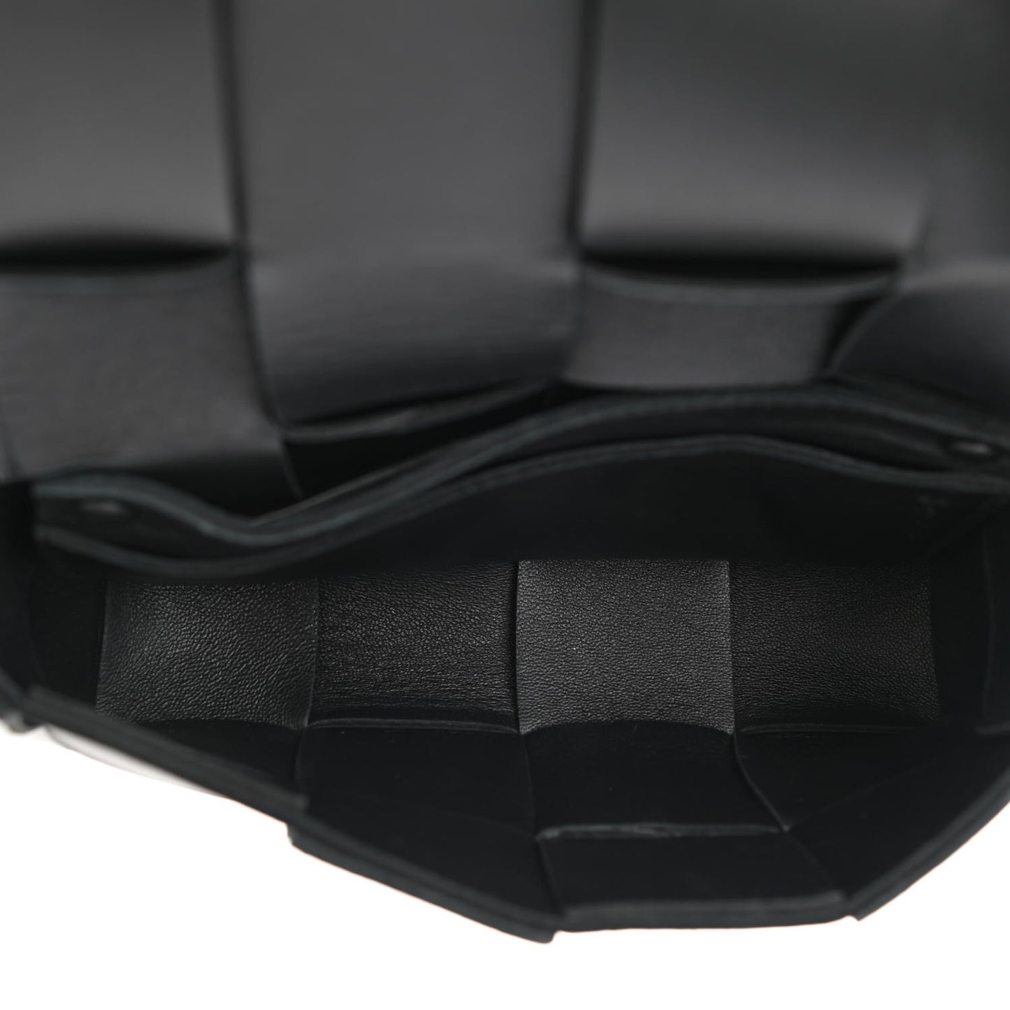 Nappa Maxi Intreccio The Belt Cassette Bag Black