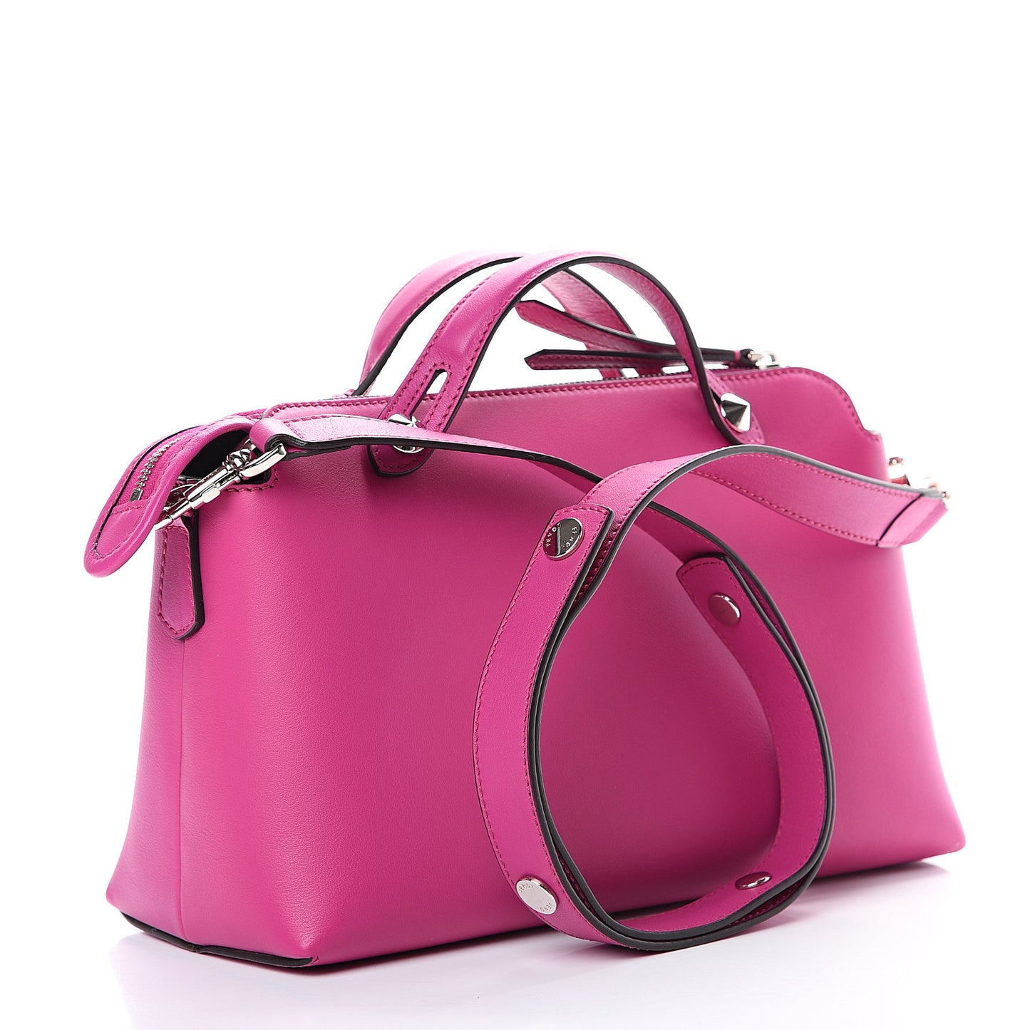Vitello Dolce Medium By The Way Boston Bag Magenta