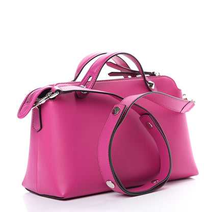 Fendi Vitello Dolce Medium By The Way Boston Bag Magenta 2 of 9