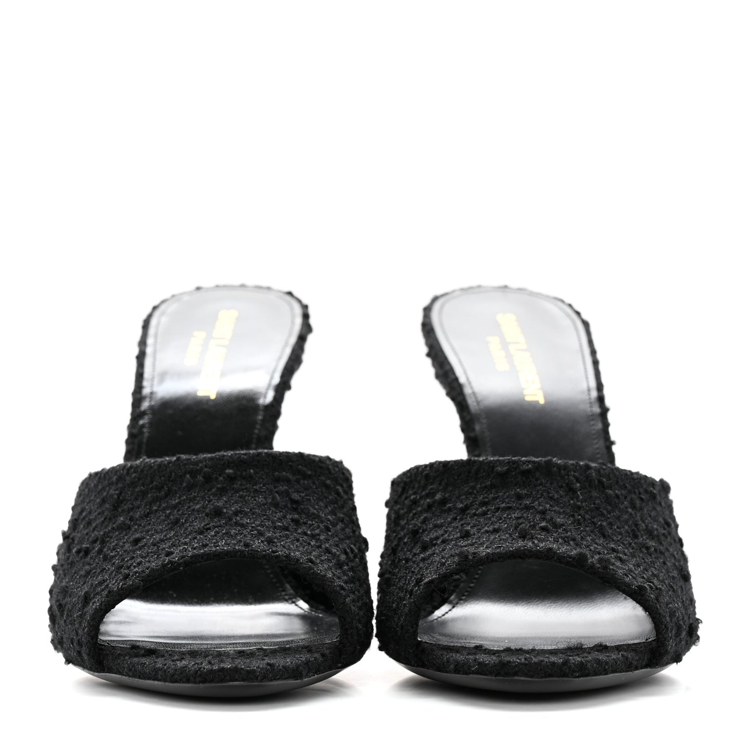 Boucle Tweed La 16 95 Mule Sandals 39 Black