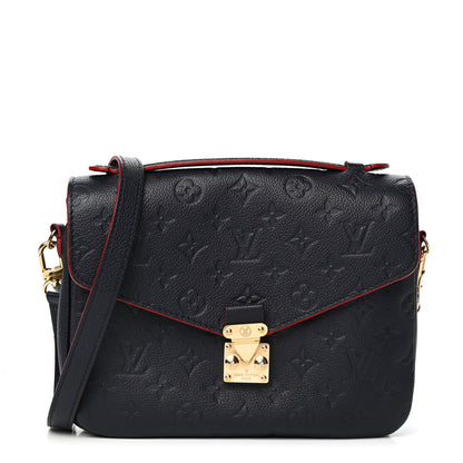 Louis Vuitton Empreinte Pochette Metis Marine Rouge 1 of 9