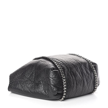 Stella McCartney Faux Shearling Chain Falabella Tote Black 4 of 9