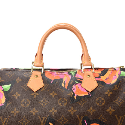Louis Vuitton Monogram Roses Speedy 30 12 of 12
